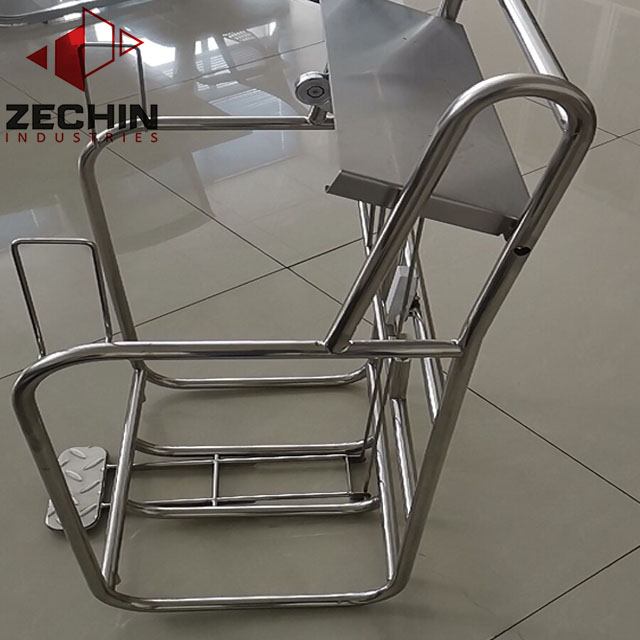 Stainless steel tube fabricated welding assemblies frame