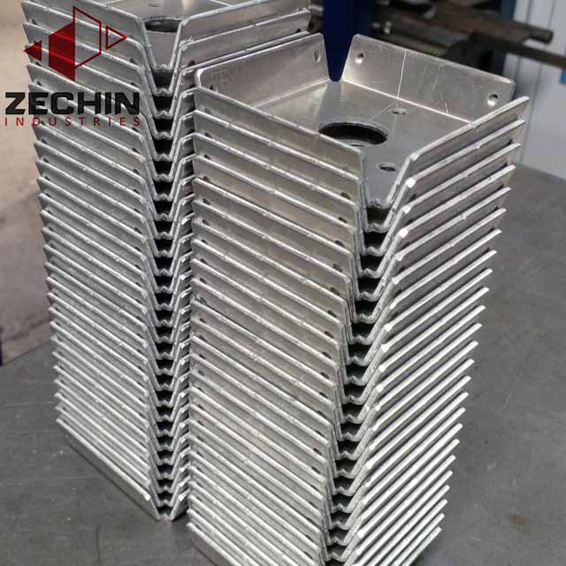 Custom aluminum sheet metal fabrication services parts