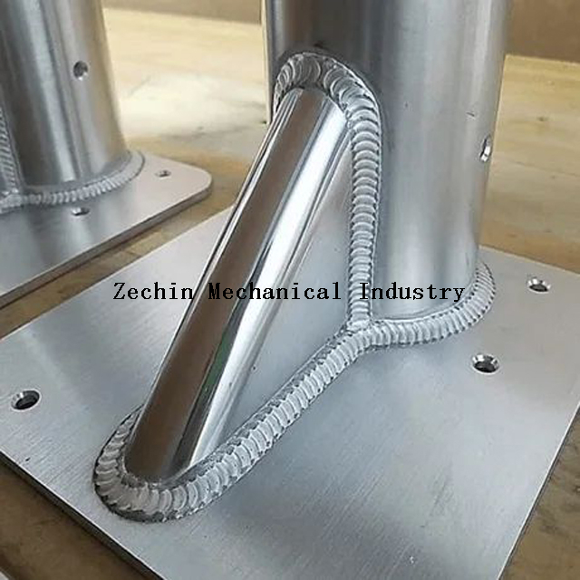 custom welding aluminium pipe framework fabrication welding services