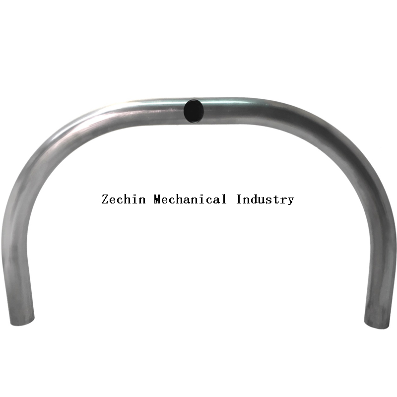 Treadmill handle stainless steel tube bending custom cnc steel bent tubing