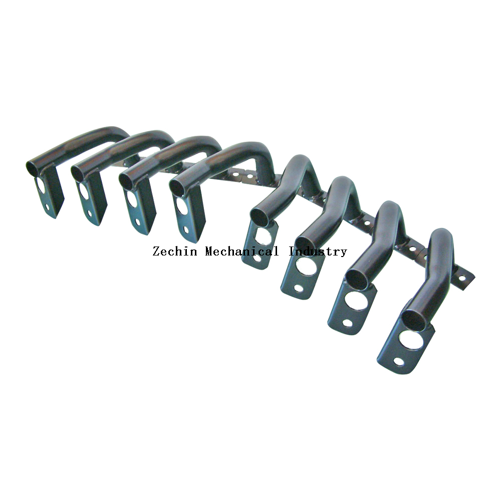 Aluminum welding tube plate bracket parts