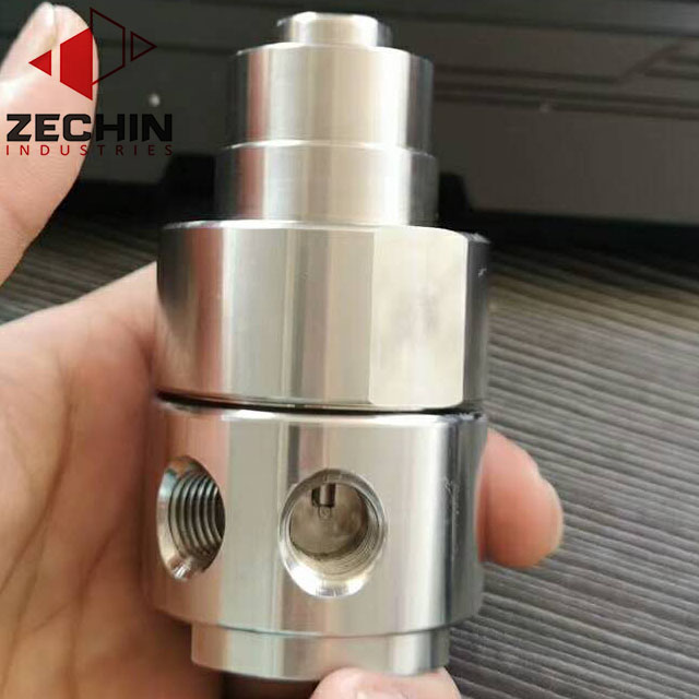 Precision turned drilling lamp part cnc services 